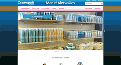 Desktop Screenshot of boutiques-oceanopolis.com